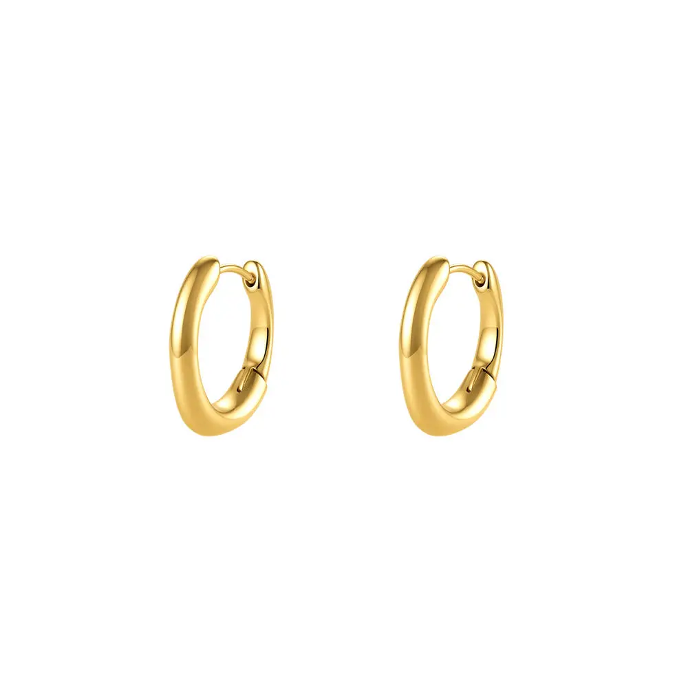 Stainless Steel Fashion Europe And America Minimalism Stud Earrings Jewelry Gift For Women