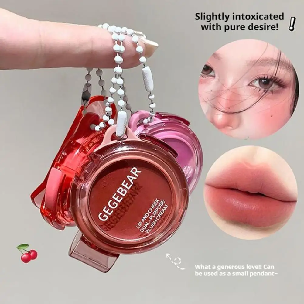 1pcs Natural Blush Cream Lip Cheek Stick Hydrating Matte Makeup Long Lasting Waterproof Professional Cosmetics Nude Color