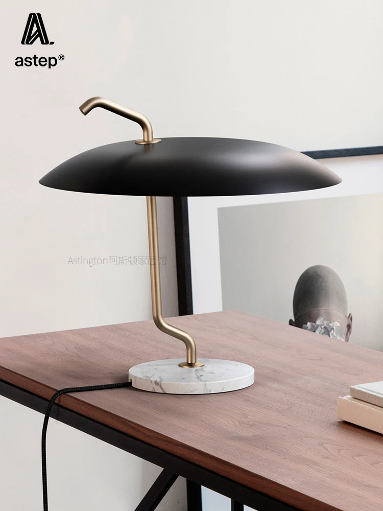 537 Table Lamp Living Room Bedroom Study High Quality Marble Table Lamp