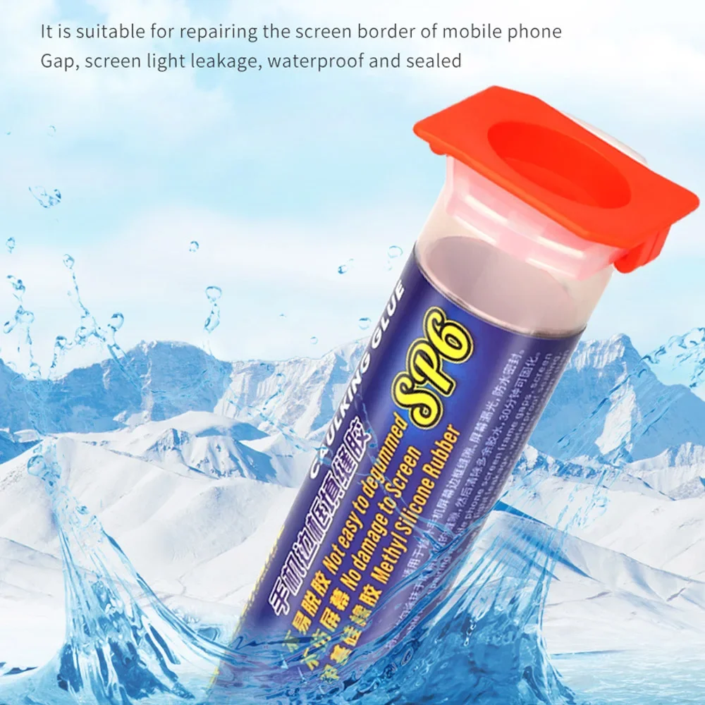 MECHANIC SP6 SP9 Mobile Phone Frame Caulking Glue Special for Curved Screen Waterproof Screen Sealant Screen Crevice Adhesive