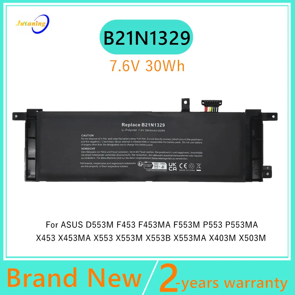 B21N1329 Laptop battery For Asus X453 D553M X553 F553M X403 X503M X503 F453 X403M F553 P553 X553M X553B D553 X453MA