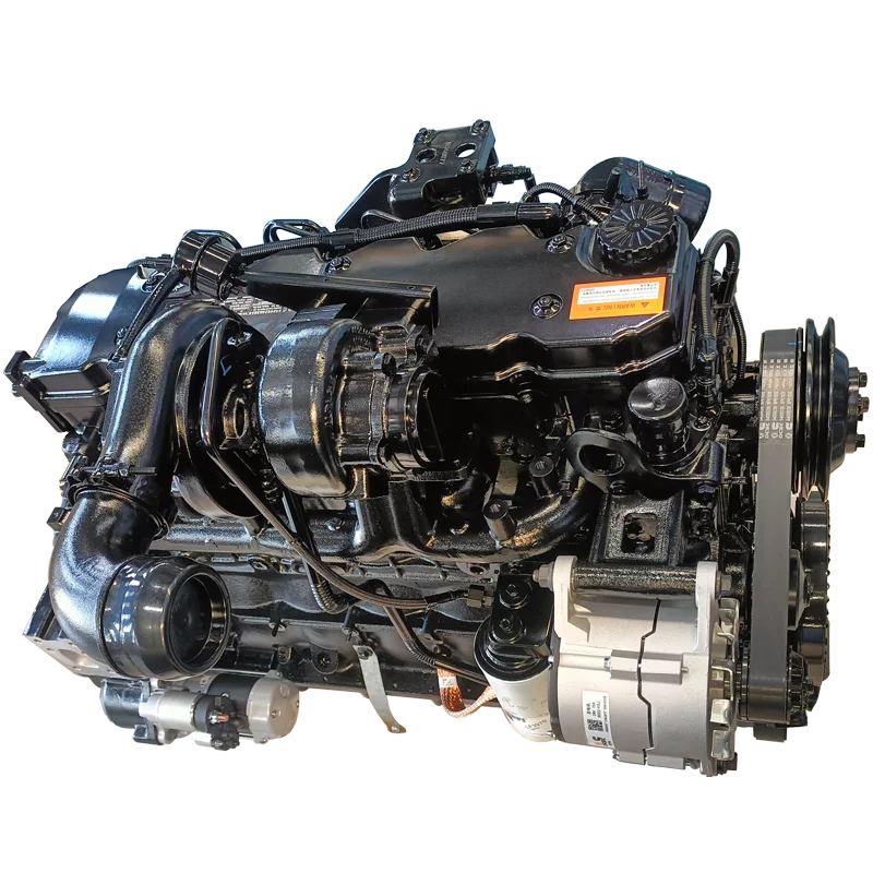 The factory supplies high-performance 100HP-180HP low-fuel consumption 6BT5.9 water-cooled electric start engines