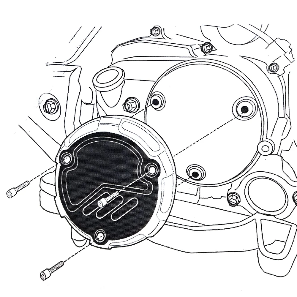 CNC Aluminum Engine Cover Protector For Honda CT125 CT 125 Motorcycle accessories