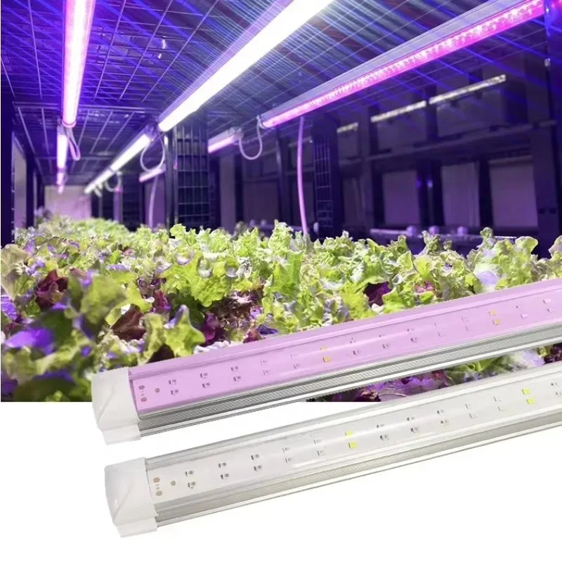 T8 4ft 90cm Supplemental Uv Ir Blue Red Plants Led Veg Grow Light Lamp for Microgreens - Image 3
