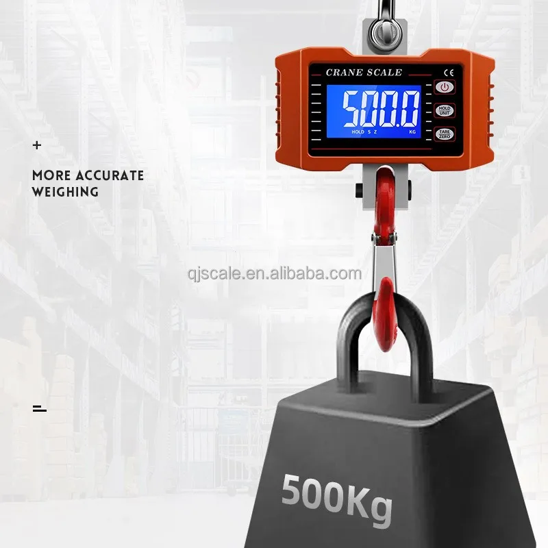 High Quality Industrial Scale 300KG Mini Digital Crane Scale Crane Electronic