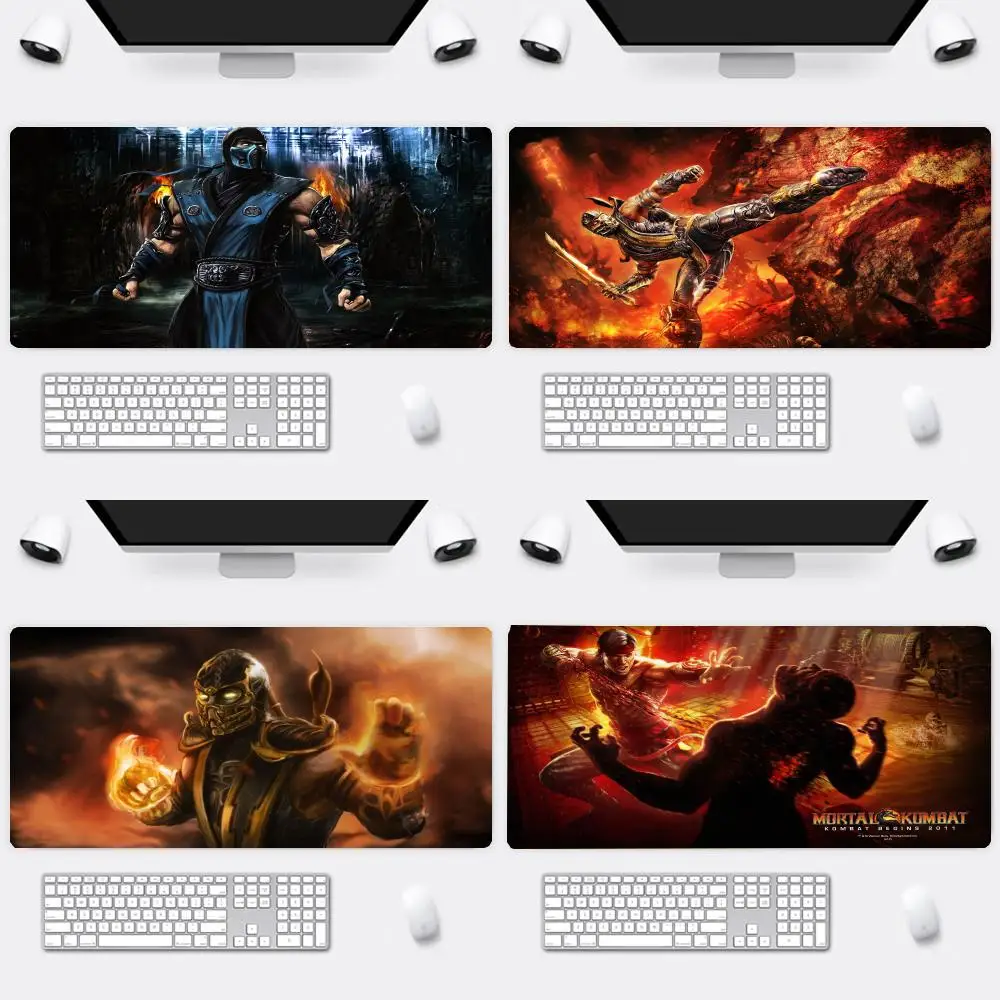 MousePad Mortal Game Kombat Home Mouse Game Keyboard Mouse pad Non-Slip Pad PC Pad Gaming Japan Anime Gaming Carpet Pad