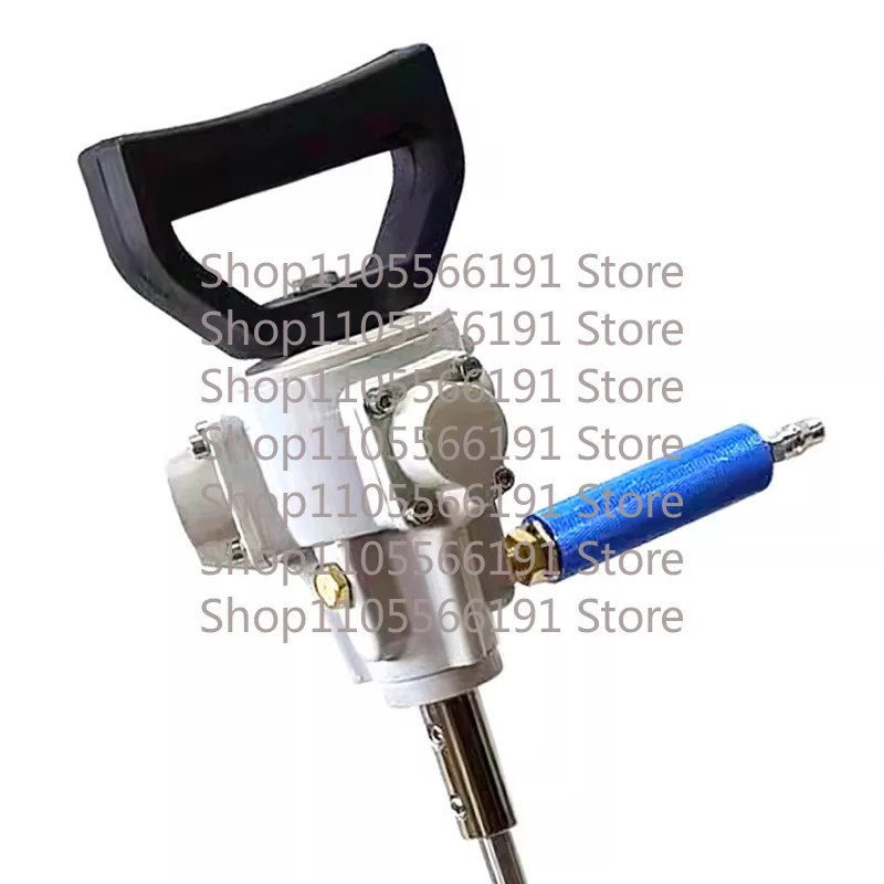 Pneumatic 5-gallon Paint Mixer, Dye and Adhesive Mixer, Portable Stainless Steel 6-8KG Pressure Mixer Feed Mixing