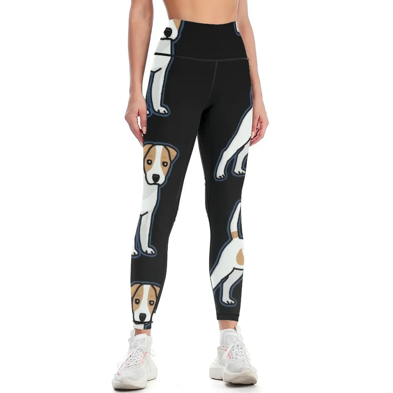 

Jack Russell Terrier, dog, cartoon Leggings Sports female Women's high waist Legging sexy woman Women's pants Womens Leggings