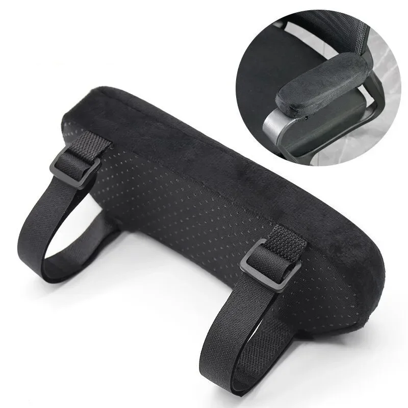 Office Chair Parts Arm Pad Memory Foam Armrest Cover Cushion Pads for Home Office Chair Comfortable Elbow Pillow for Chair