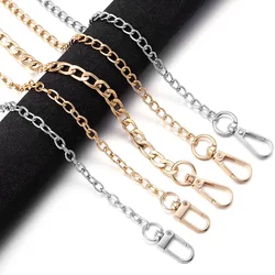 20/40/80/120cm Metal Aluminum Replacement Bag Chains Women Shoulder Strap For Bags Crossbody Extension Chain DIY Bag Accessories
