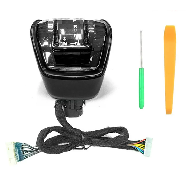 

Classy-Gear Head Replacement For Toyota Land Cruiser LC300 With Crystal Gearshift Head, Gear Position Display, Ambient Light