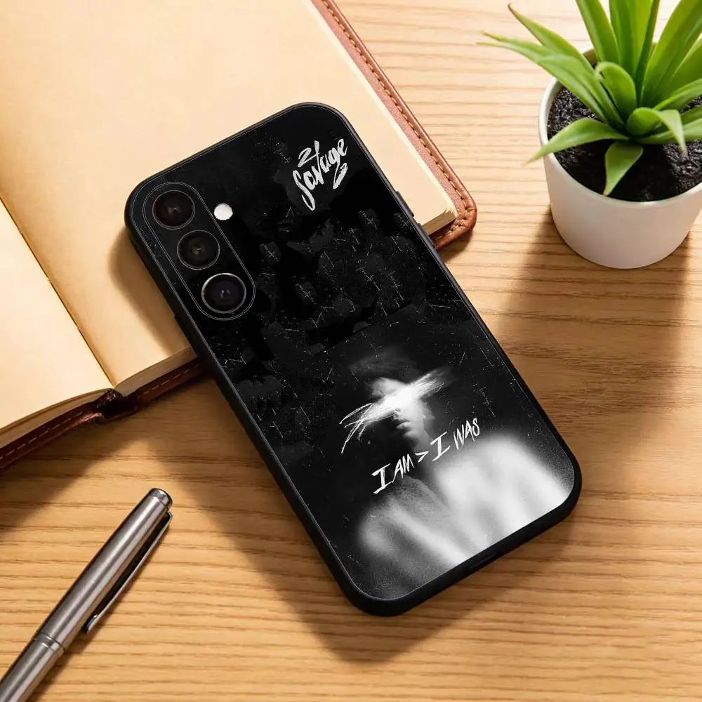 21 S-Savage Poster Telefoonhoesje voor Samsung Galaxy A20,21s,22,31,32,52,53,72,73,80,91 Zachte zwarte schaal