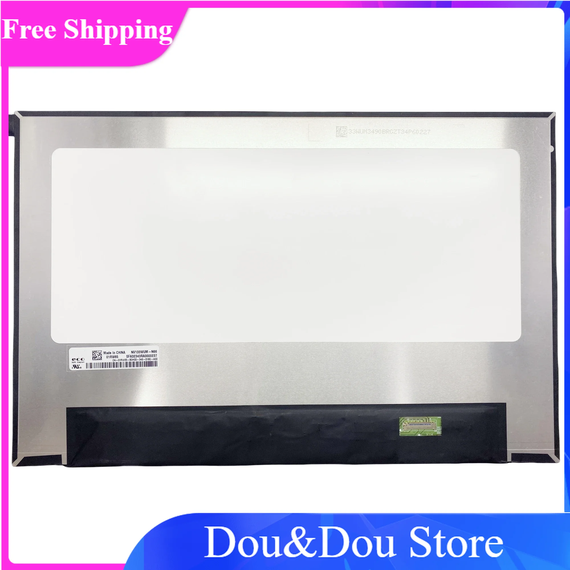 

NV133WUM-N66 IPS 13.3 Inch EDP 60Hz 1920×1200 Display Panel LED LCD Screen