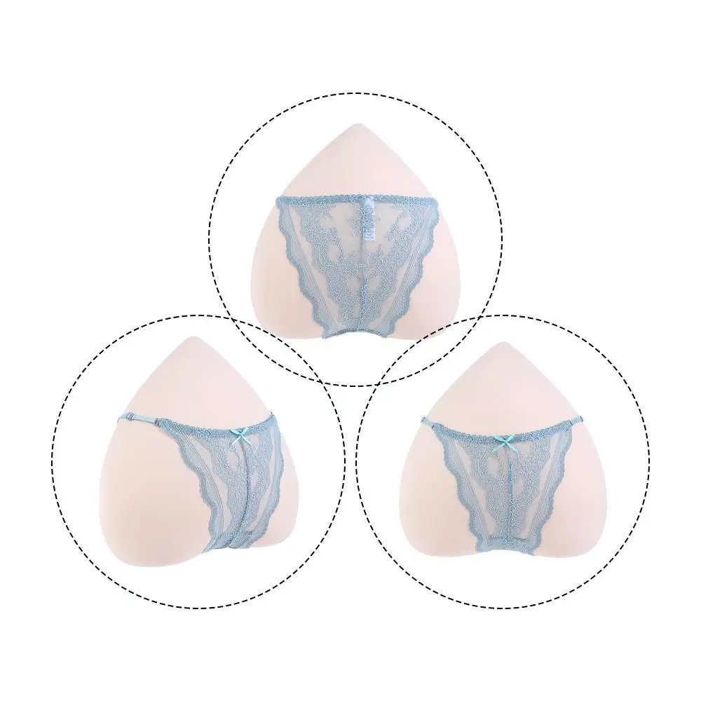 

Seamless Soft Low Waist G-String Sexy Embroidered Intimates Thong for Women Lace Panties Mini Bow Underpants