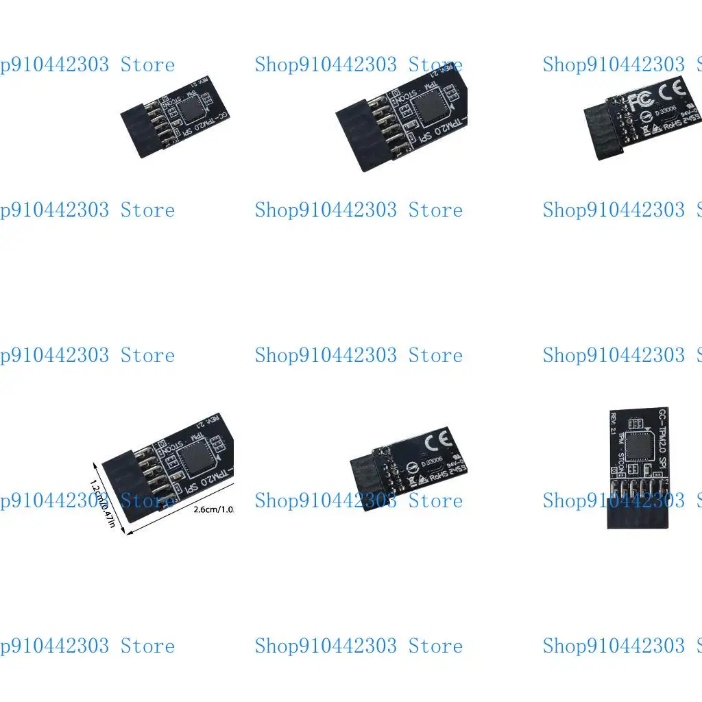 

L4MD Secure PC Motherboard Connection Board For TPM2.0 SPI (12 1) Adapter Board