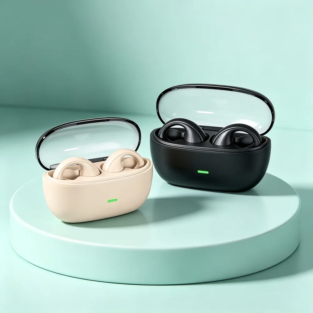 Wireless Headphones Bluetooth Earbuds Sweat-proof Bluetooth headset Maintain Performance During High-intensity Interval Training