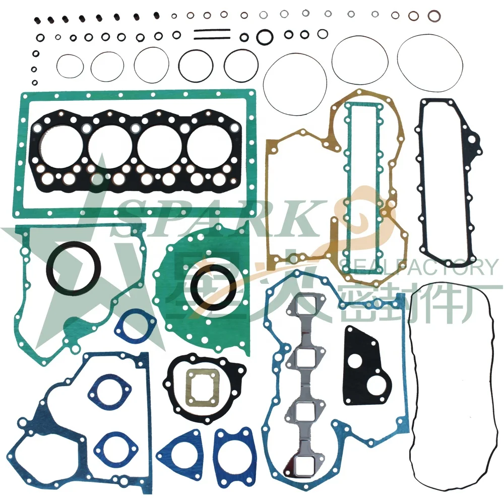 Heavy truck S4S overhaul kit for Mitsubishi engine valve oil seal cylinder bed intake manifold pad car excavator overhaul kit