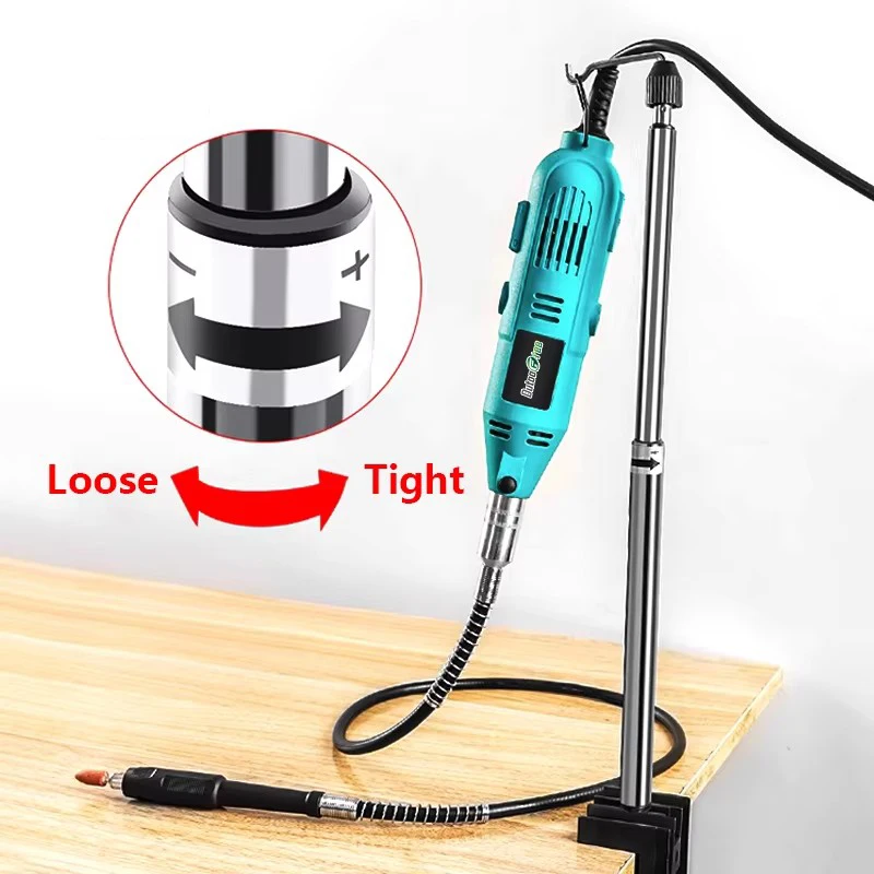 

Подставка Dremel, зажим для держателя Dremel, вешалка с подставкой, зажим для вращающегося инструмента, аксессуары для Dremel, многофункциональный кронштейн, 1 шт.
