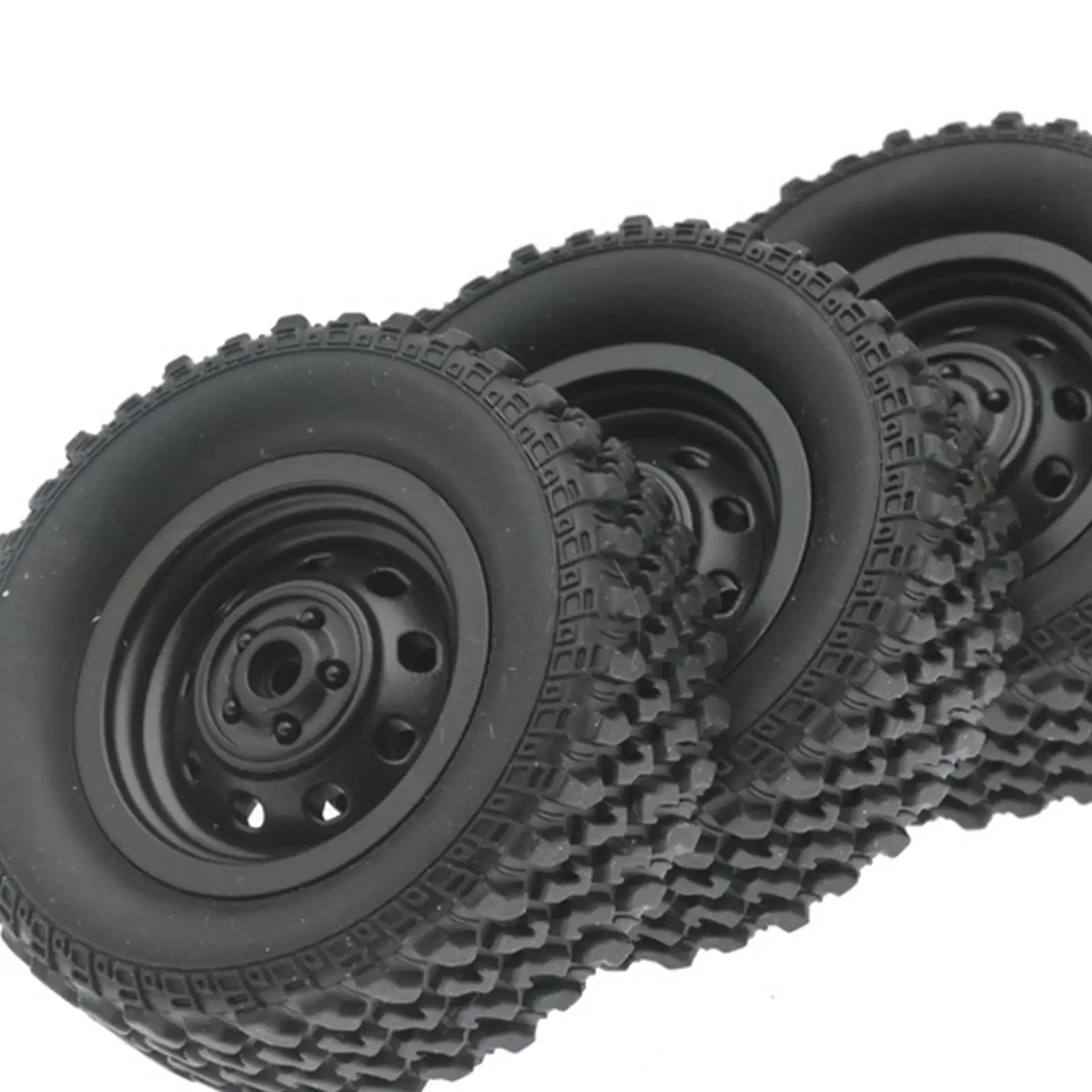 Pneus en Caoutchouc Résistants à l'Usure pour Voiture RC, Diamètre Extérieur 6cm, Pièces de Rechange pour Modèle MN82 99S 78 1/12, Hobby, 4 Pièces