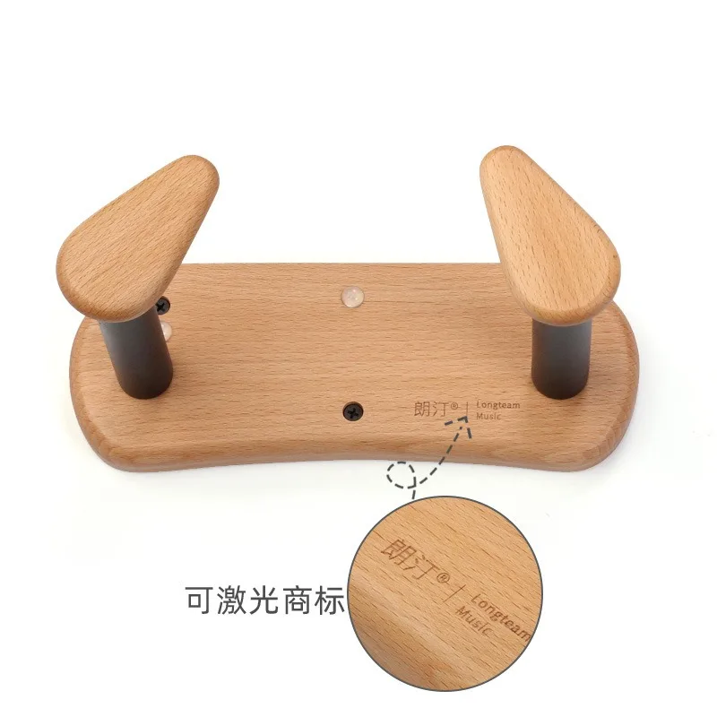 Guitar Hanger Hook Wall Mount Holder Anti-Slip Display Stand Split Type Bracket Accessories (Without Picks) B-AA85