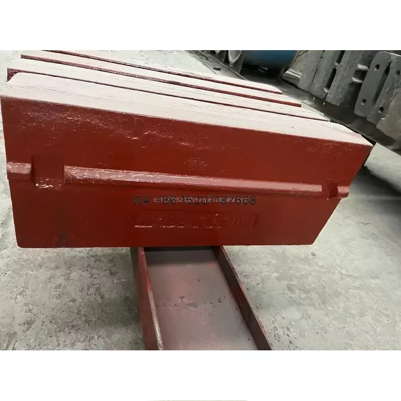 Wmwmnu for Impact Crusher Spare Parts Competitive Price Hammer Blow Bar for Ore Mining Casting Processing