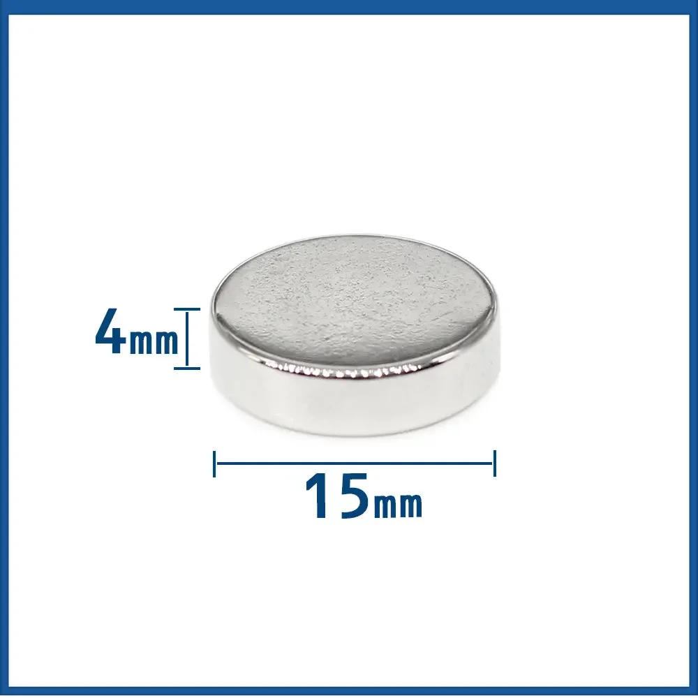 5/10/20/50PCS 15x4 mm Disc Strong Cylinder Rare Earth Magnet 15mmx4mm N35 Round Neodymium Magnets 15x4mm 15*4 mm