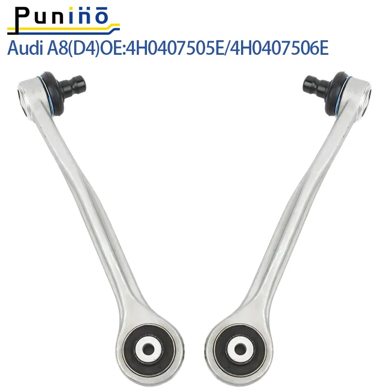 

Punino Pair Front Upper Suspension Control Arm Straight For Audi A8 D4 4H2 4H8 4HC 4HL 2009-2018