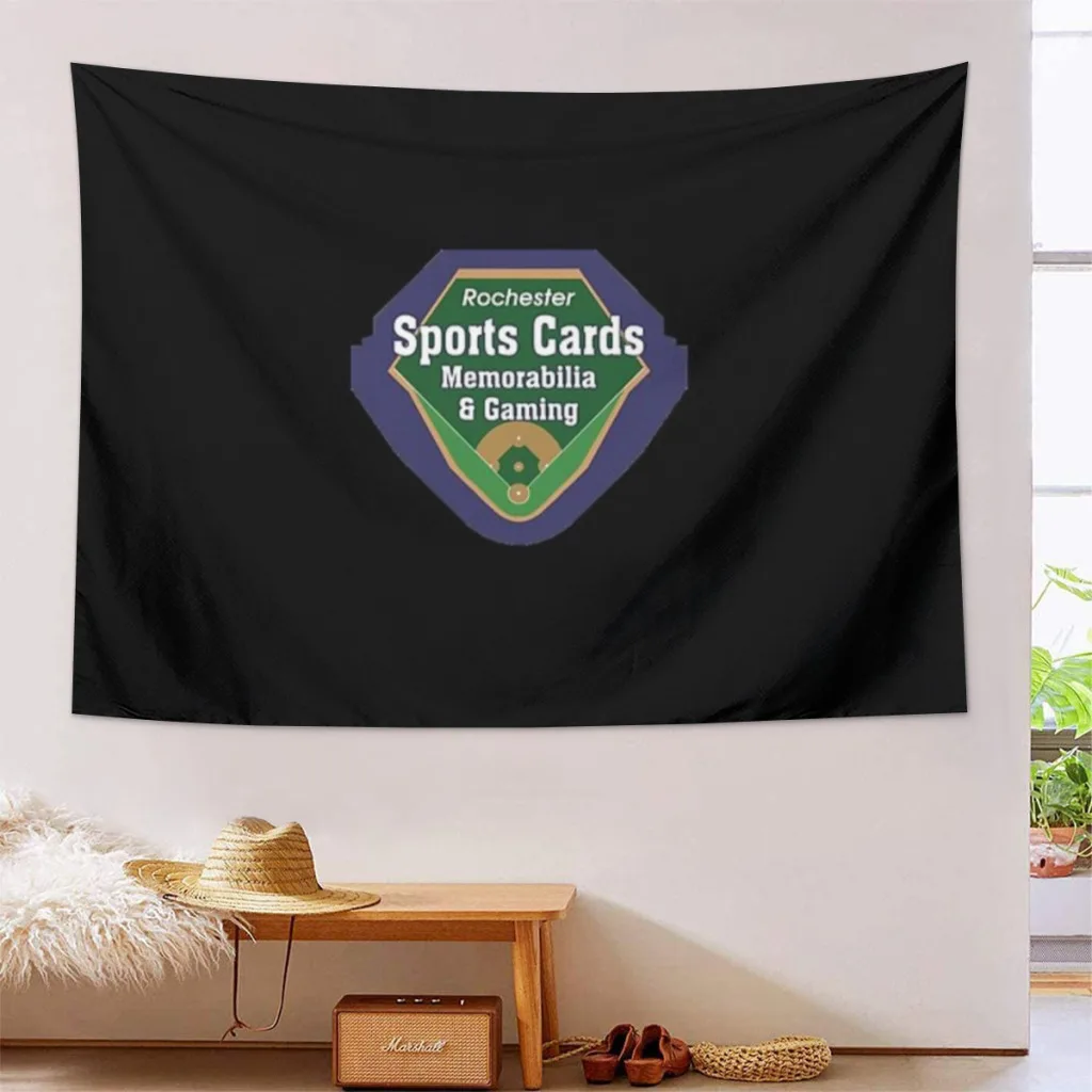 sports memorabilia logo bigger Tapestry Art Room Home Decor Wall Art Decor