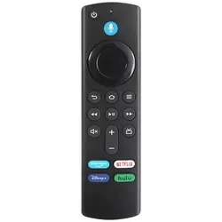 L5B83G Replace Voice Remote for Fire Amazon Smart TVs Stick Lite Smart TV Stick (Gen 2 and Later) TV Cube(1st Gen and Later)