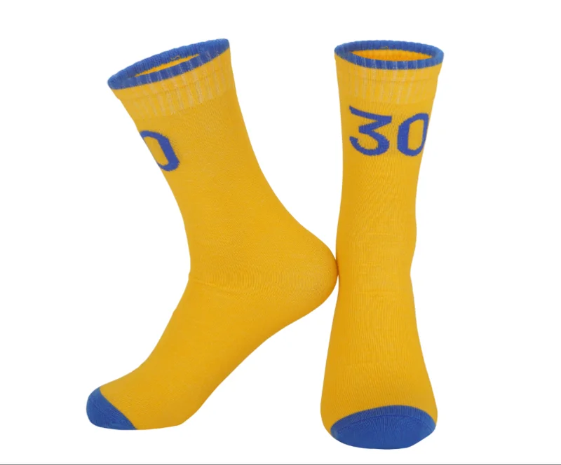 Kids Star infant children Super boys number Basketball Socks Sports training Socks Non-slip Skateboard soccer running Socks