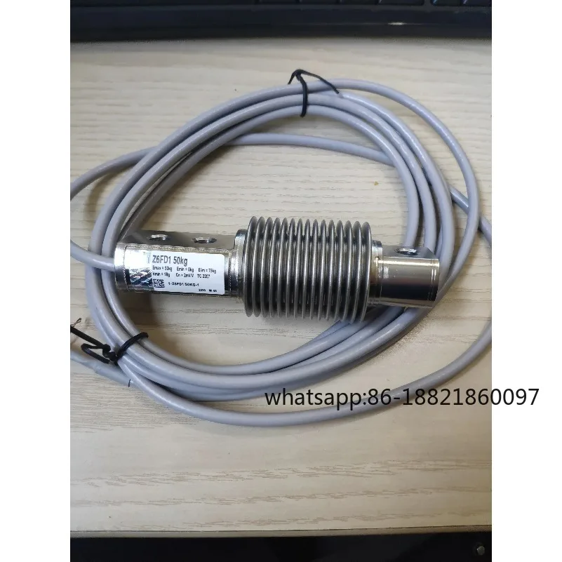 

HBM Z6FD1-50 Stainless Steel Welded Bellows Weighing Sensor Z6FC3-50-100-200-3