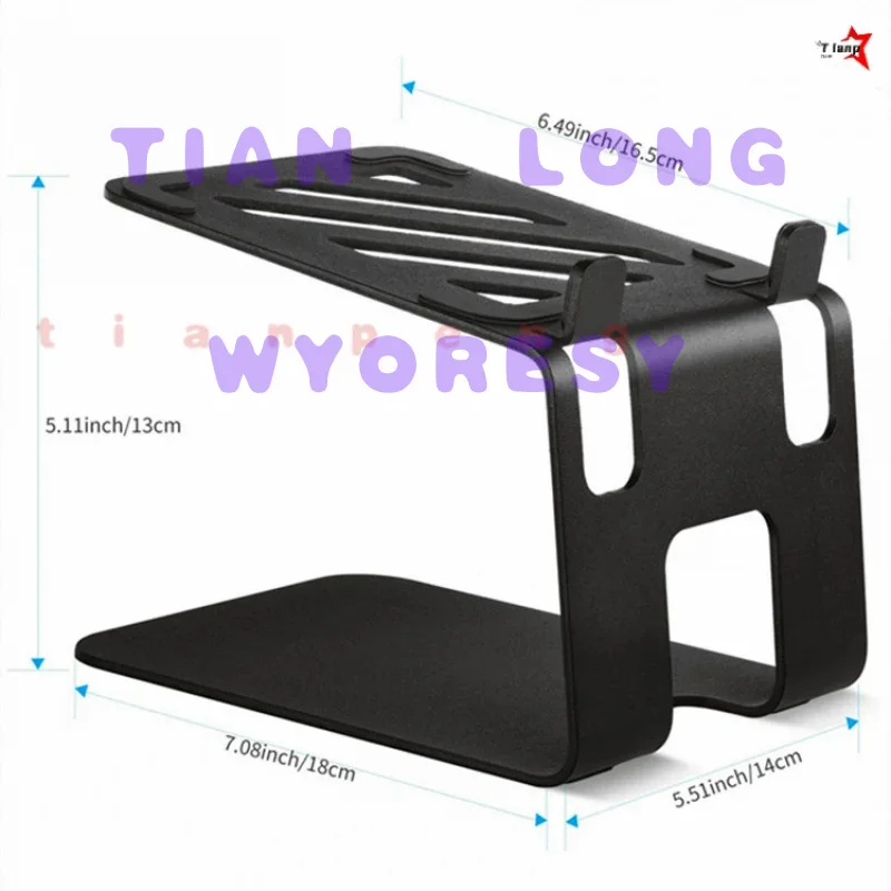 Sturdy Anti‑Vibration Steel Desktop Base Holder for Edifier R1700BT/Yamaha NS‑B40/Klipsch The Fives Speaker Support Stand