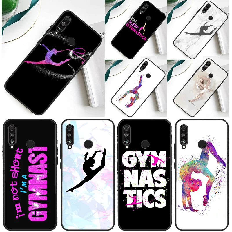 Love Gymnastics For Huawei P30 Pro P60 P50 P20 P40 P Smart Nova 9 5T Honor Magic 5 Lite X8 X9 a 50 70 Case