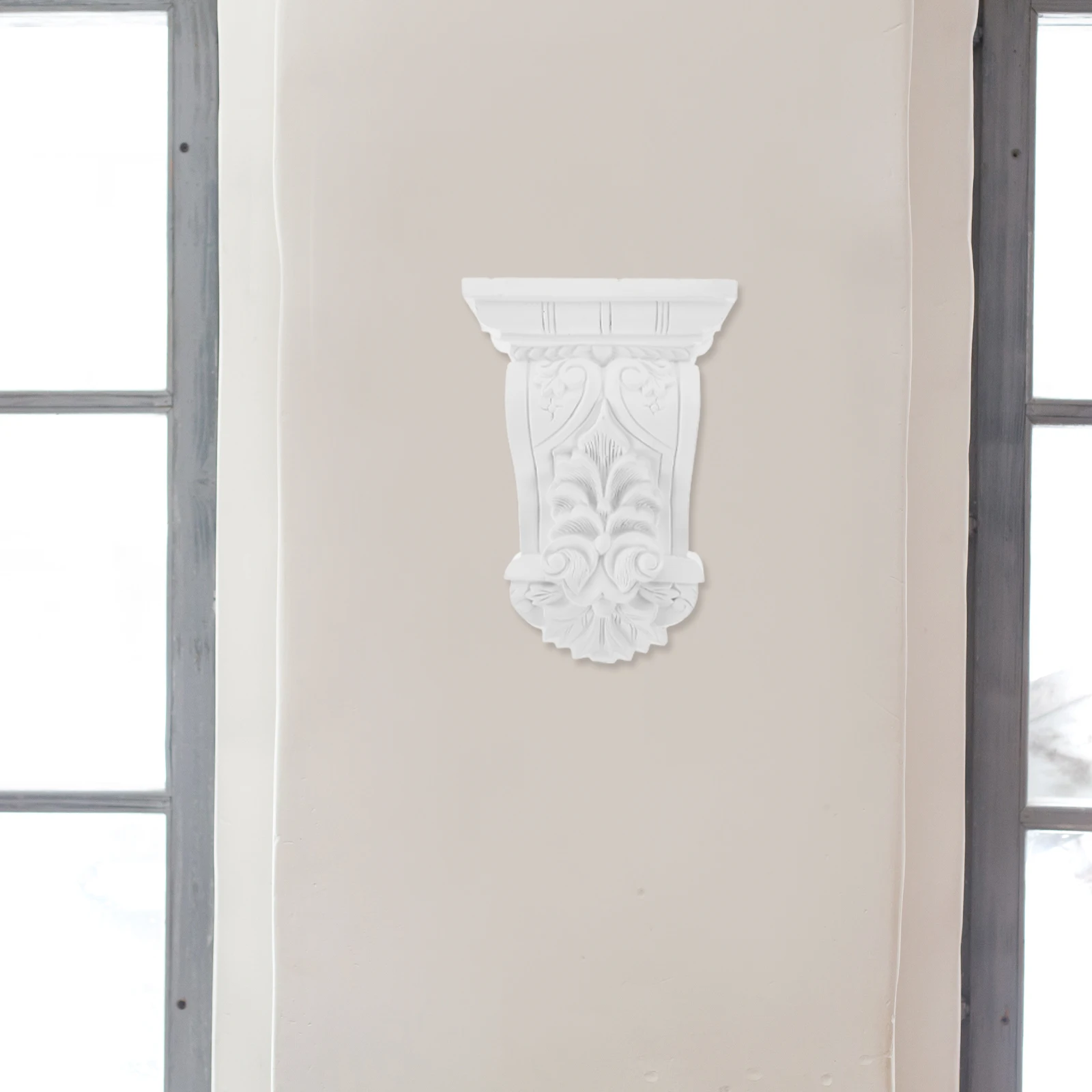 

Roman Column Top Decor Pu Corbels European Carving Wall Bracket For Home Garden Decoration Corner Support