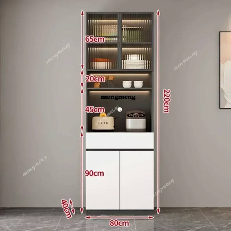 Large Custom Drawers Cabinet Divider Multiple White Tall Kitchen Cabinet Closet Storage Nordic Alacena Cocina Despensa Furniture