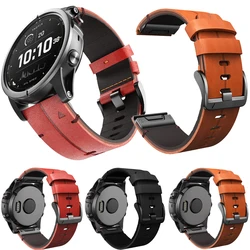 Official Leather 22 26mm For Garmin Fenix Forerunner 935 GPS Running / Triathlon watch  6 PRO GPS 6 7 Pro Tactix 7 Pro Enduro 2