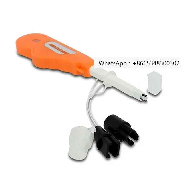 One click CLEP-MPO-16C fiber optic connector cleaning tool is used for cleaning and anti-static of Optipip connectors over 500