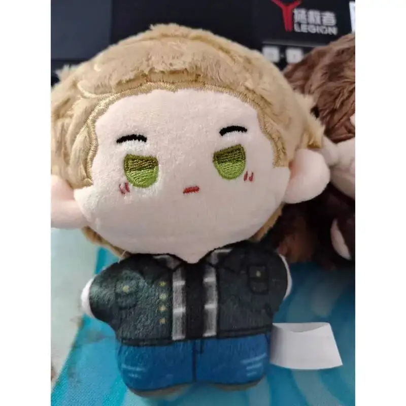 Anime 10cm Supernatural Join The Hunt Plush Pendant Cute Castiel Dean Sam Stuffed Doll Keychain With Birth Card For Fans Gifts view 5