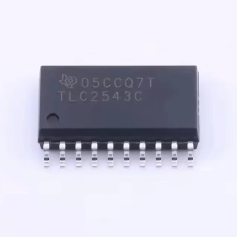 10/PCS LOT Original stock TLC2543CDWR TLC2543 SMT SOP-20 analog-to-digital converter chip IC