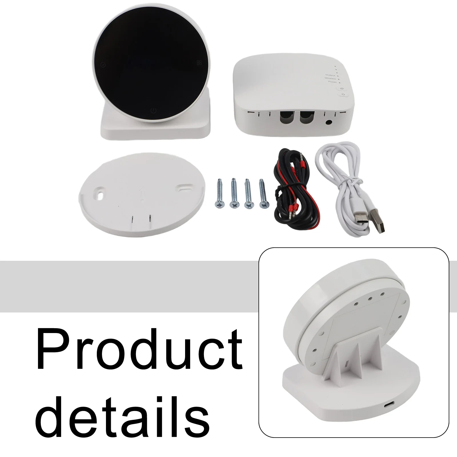 

For RF433 Smart Thermostat Perfectly Suited for Home For water Heating Needs Simple Installation and Operation