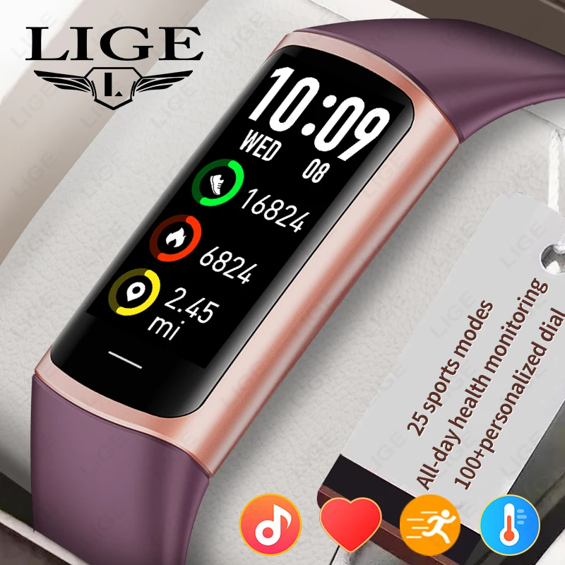 

Bluetooth Connected Phone Smart Watch Bracelet Women Men Music Fitness Sports Smartband Sleep Monitor Man Waterproof Smartwatch