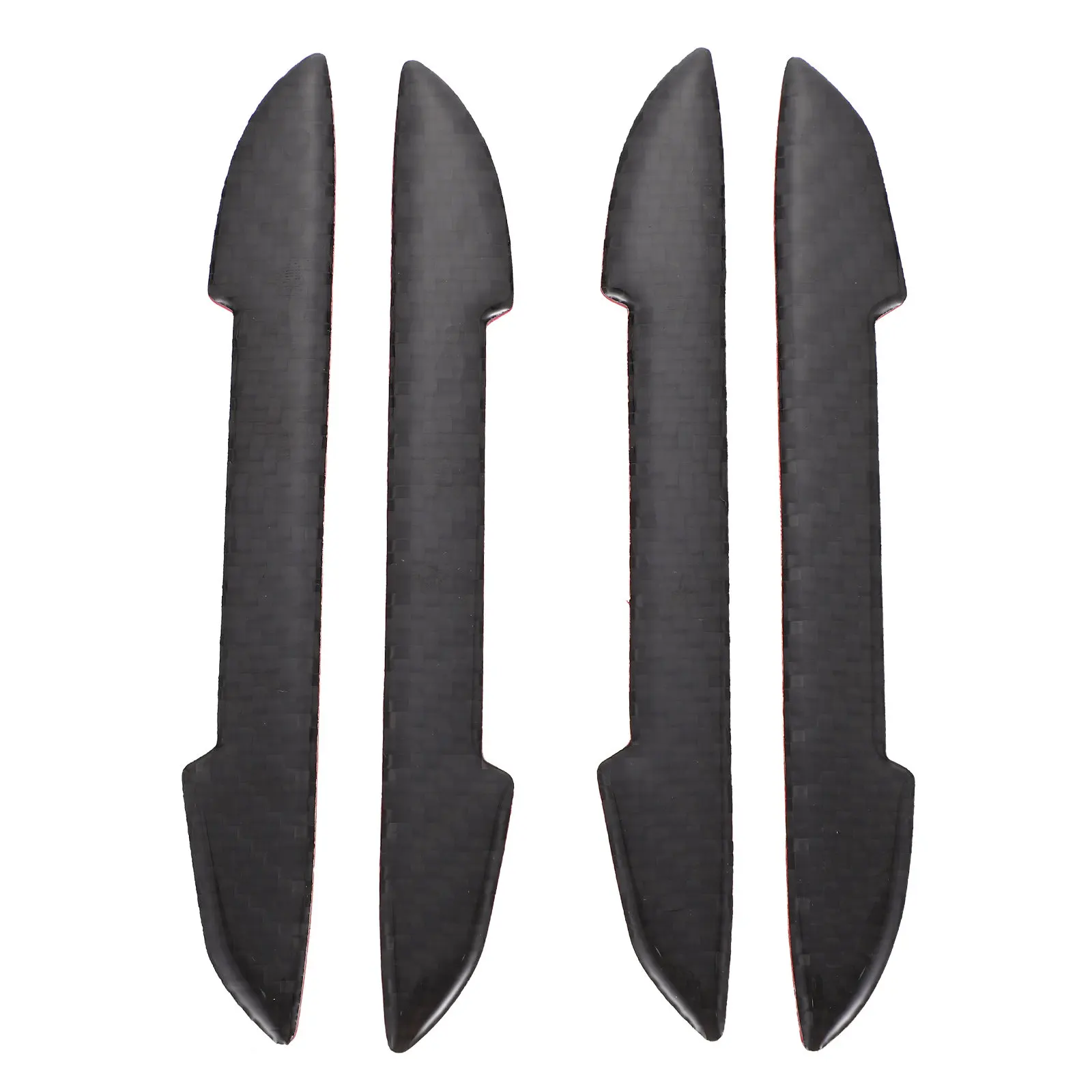 

4Pcs Vehicle Door Sill Strips Car Door Protector Scratch Resistant Waterproof Auto Sill Sticker Anti Scratch Guards Car