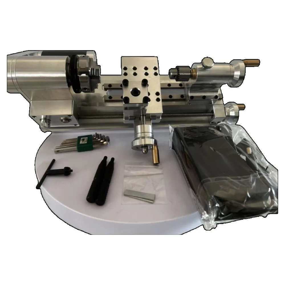 DIY Mini Lathe, Precision Bench Lathe, Self-made Desktop Lathe