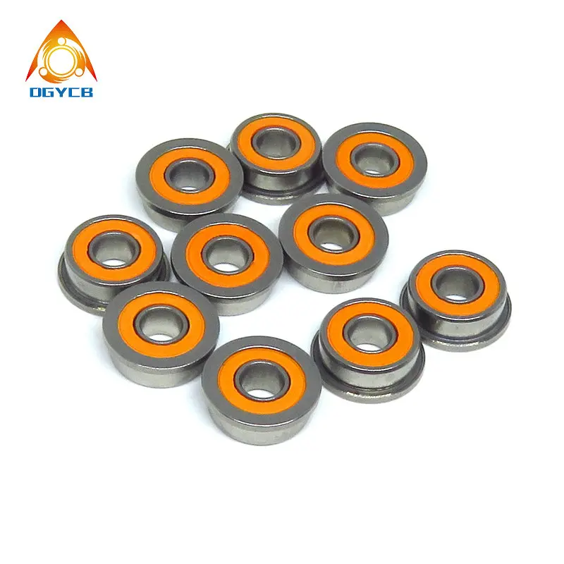 Imagem -06 - Rolamentos de Flange de Esferas Cerâmicos Híbridos para Impressora 3d Sf695 2rs cb Voron Mobius Sf695c 2os 5x13x4 10 Pcs