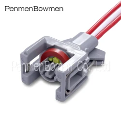 1 Set 2 Pin Auto Diesel Injector Fuel Rail Plug Wire Harness Waterproof Electronic Connector T15 10811963 240PC024S8014 1743486