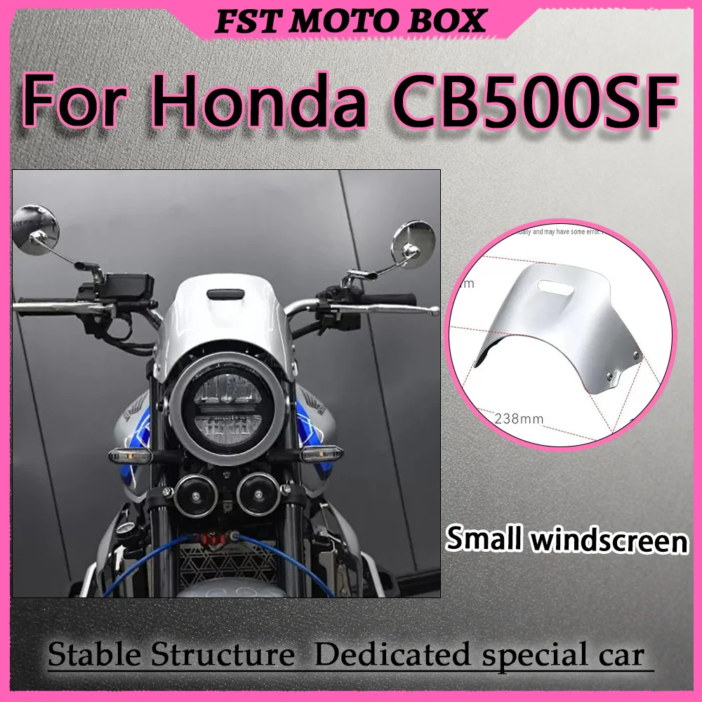 For Honda CB500SF Super Four Vintage-Style Head Fairing Lightweight Design Sleek Front Lines Motorcycle Accessory