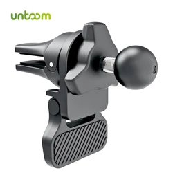 Untoom Universal 17mm Ball Head Base Car Air Vent Clip For Car Phone Holder Car Mobile Phone Mount Stand GPS Bracket Accessories