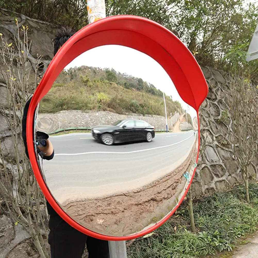 Specchio convesso professionale Sicurezza Traffico Vialetto Angolo di sicurezza Specchio convesso interno Curvo Angolo interno curvo Ampio Z9H3