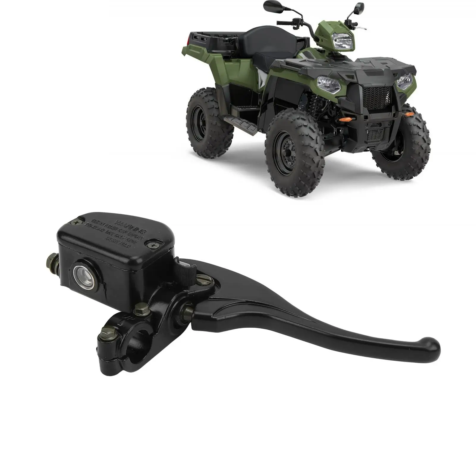Brake Master Cylinder Lever Long Durability Master Cylinder Brake Lever for atv 22mm Handlebar image 5