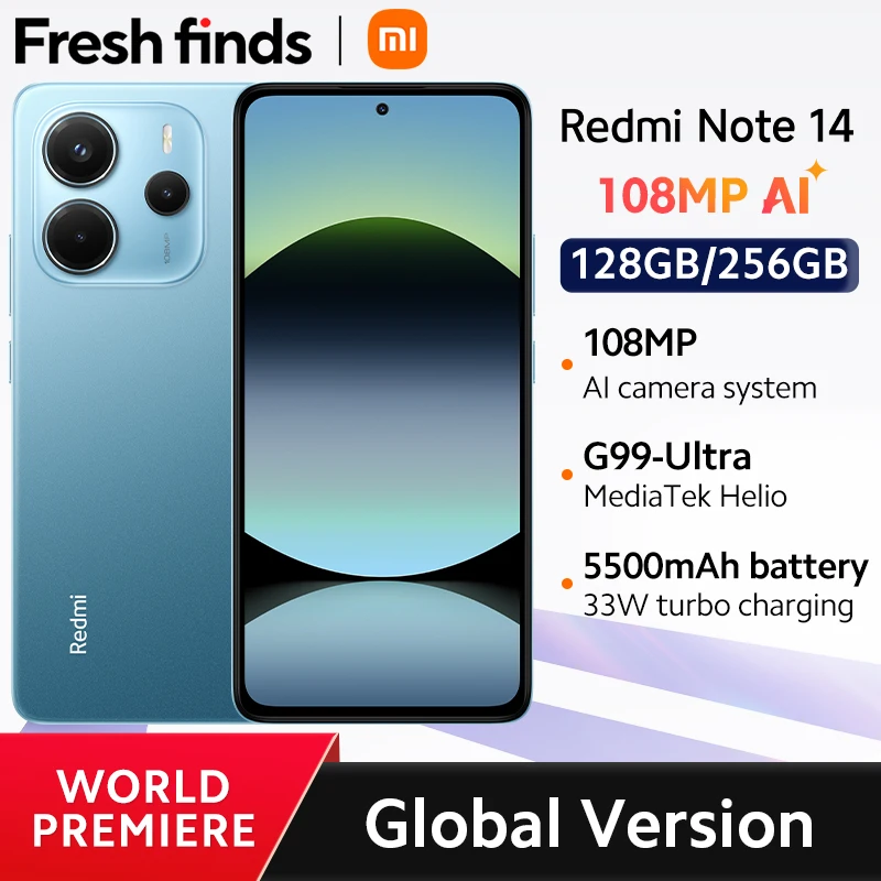 Глобальная версия Redmi note 14